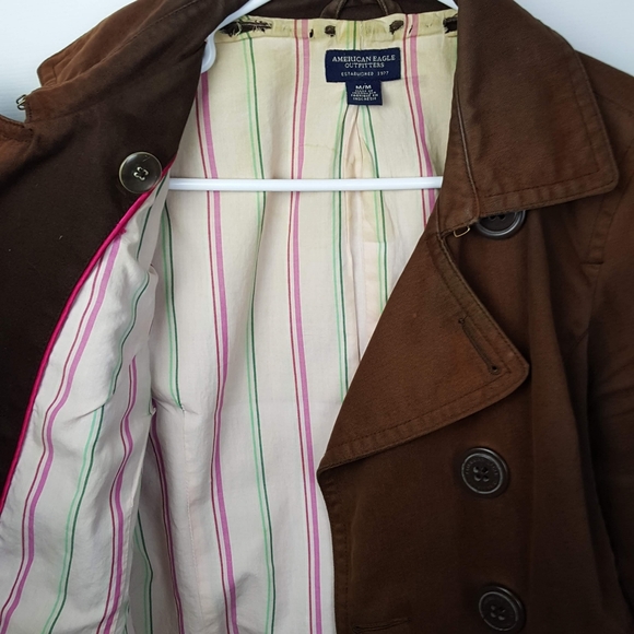Vintage AE Outfitter multi tone gold/Brown jacketM - Picture 2 of 8